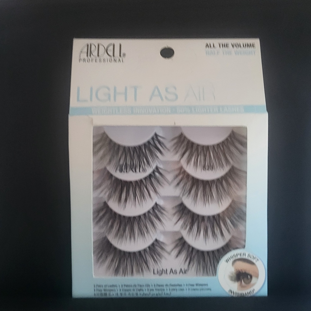 Ardell Light As Air Lashes - Whisper Soft Black